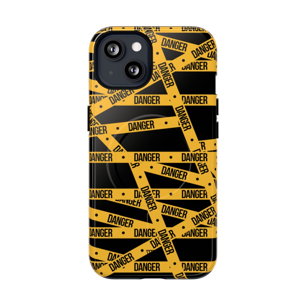 Danger Tape MagSafe Tough iPhone Case – iPhone 13, Glossy