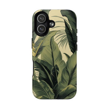 TROPICAL LEAVES | MagSafe Tough iPhone Case