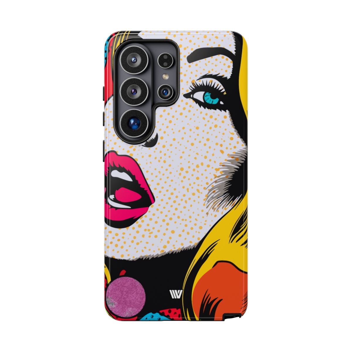 Pop Art Face Tough Phone Case – Samsung Galaxy S26 Ultra, Glossy
