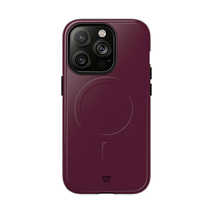 Wine Berry MagSafe Tough iPhone Case – iPhone 14 Pro, Glossy