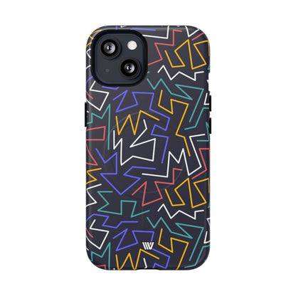 Zigzag Night MagSafe Tough iPhone Case – iPhone 13, Matte
