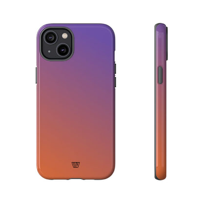 Purple Ember Tough Phone Case – iPhone 14 Plus, Glossy