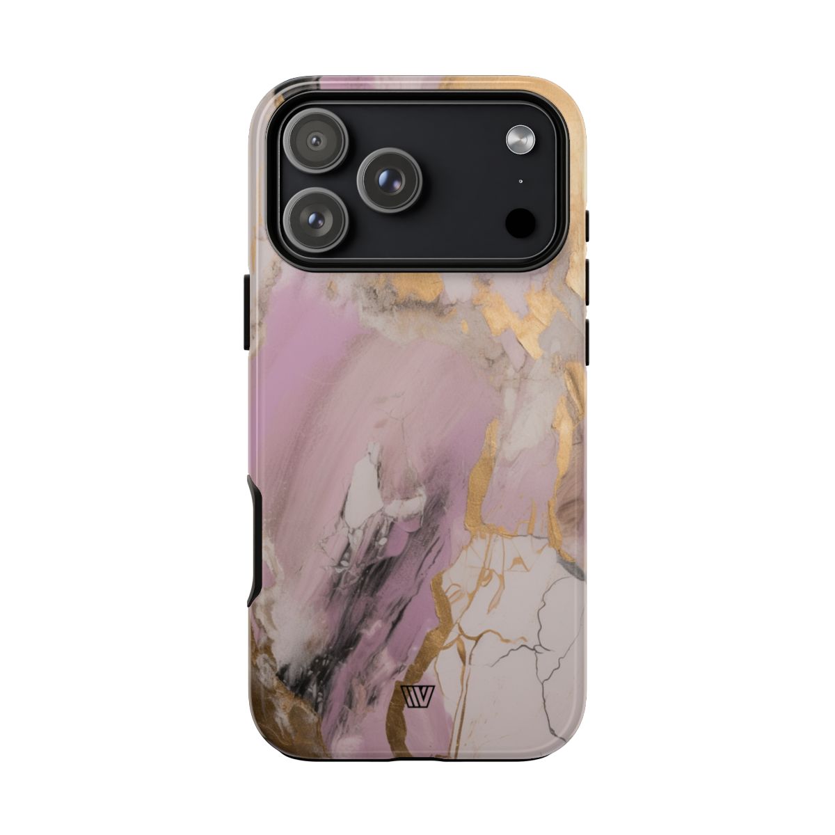 Gilded Blush Tough Phone Case – iPhone 17 Pro Max, Glossy