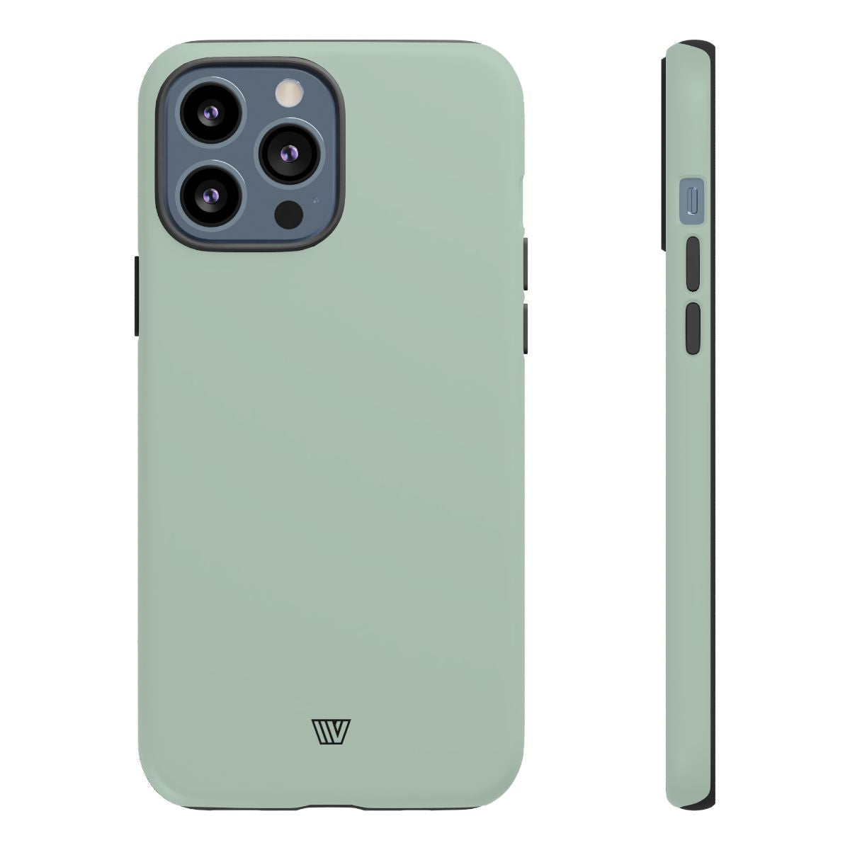 Pastel Green Solid Tough Phone Case – iPhone 13 Pro Max, Matte