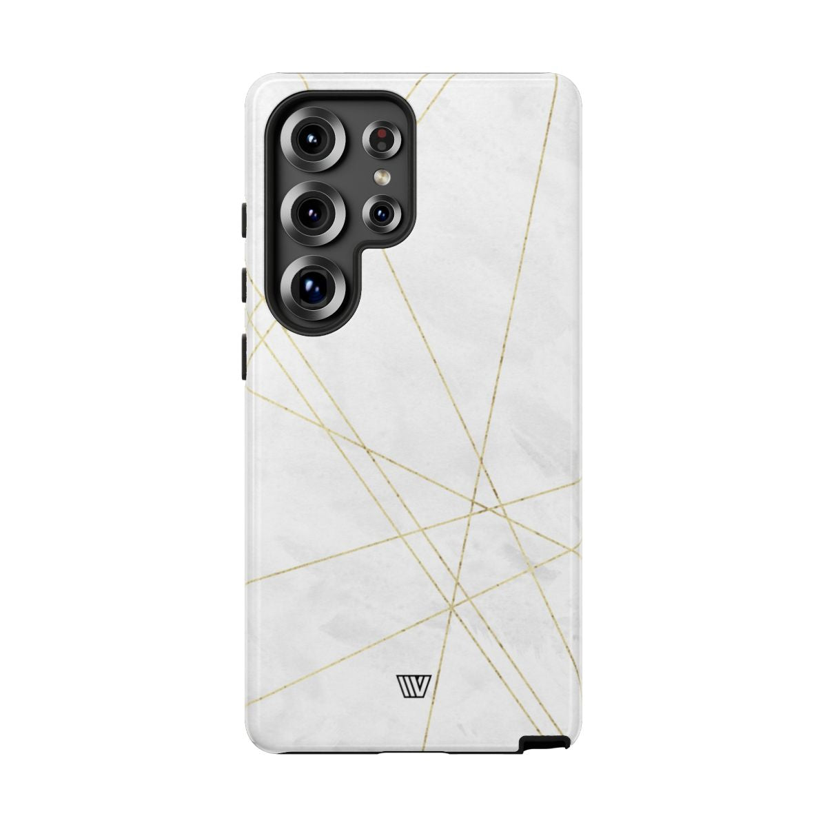 Gold Lines Tough Phone Case – Samsung Galaxy S25 Ultra, Glossy