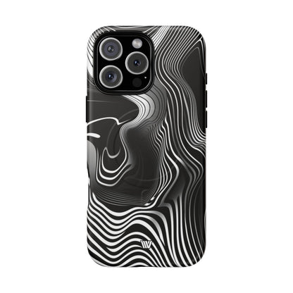 ABSTRACT ZEBRA STRIPES | MagSafe Tough iPhone Case