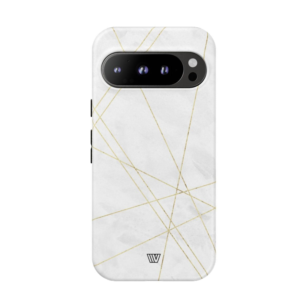Gold Lines Tough Phone Case – Google Pixel 9 Pro, Matte