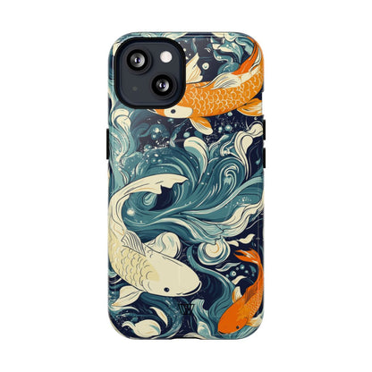 Koi Dreams MagSafe Tough iPhone Case – iPhone 13, Glossy