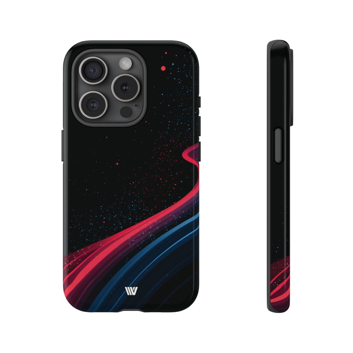 Void Streak Tough Phone Case – iPhone 15 Pro, Glossy