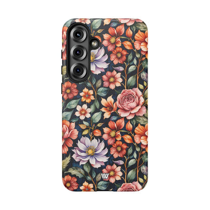 Night Bloom Bouquet Tough Phone Case – Samsung Galaxy S25 Plus, Matte