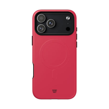 Red Amaranth MagSafe Tough iPhone Case – iPhone 18 Pro Max, Matte