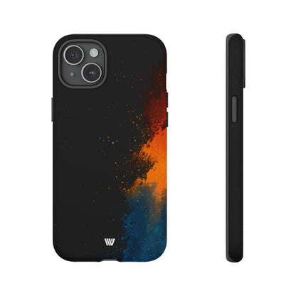 Void Splatter Tough Phone Case – iPhone 15 Plus, Matte