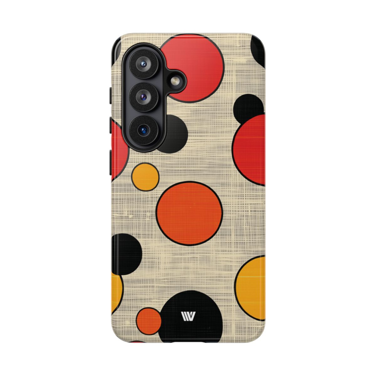 Mid-Century Dots Tough Phone Case – Samsung Galaxy S26, Glossy