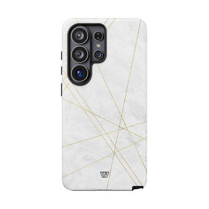 Gold Lines Tough Phone Case – Samsung Galaxy S26 Ultra, Matte