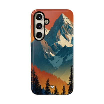 Sunset Summit Tough Phone Case – Samsung Galaxy S24 Plus, Glossy