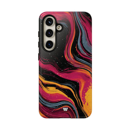 Cosmic Embers Tough Phone Case – Samsung Galaxy S24, Glossy