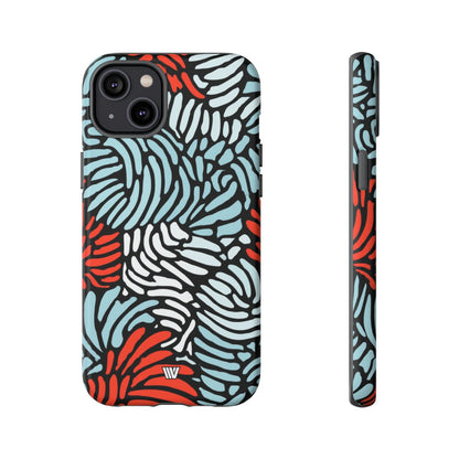 Wild Frond Tough Phone Case – iPhone 14 Plus, Matte
