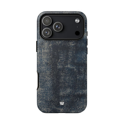 Faded Denim Tough Phone Case – iPhone 18 Pro Max, Matte