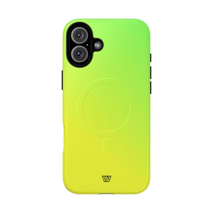 LEMON LIME NEON | MagSafe Tough iPhone Case