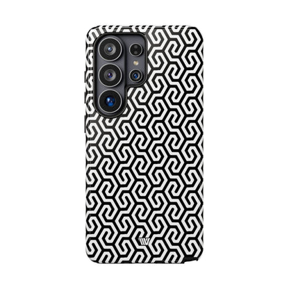 Twisted Grid Tough Phone Case – Samsung Galaxy S26 Ultra, Glossy