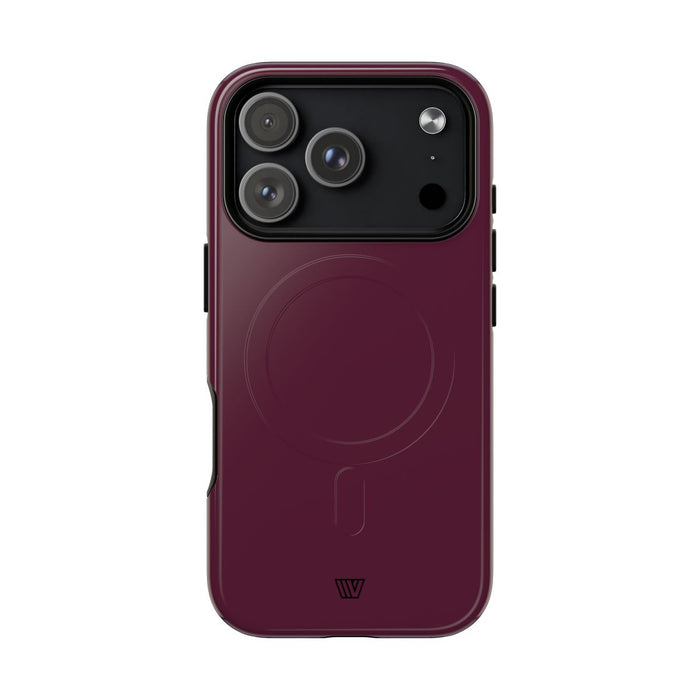 Wine Berry MagSafe Tough iPhone Case – iPhone 18 Pro, Glossy