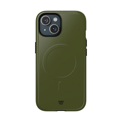 WOODLAND GREEN | MagSafe Tough iPhone Case
