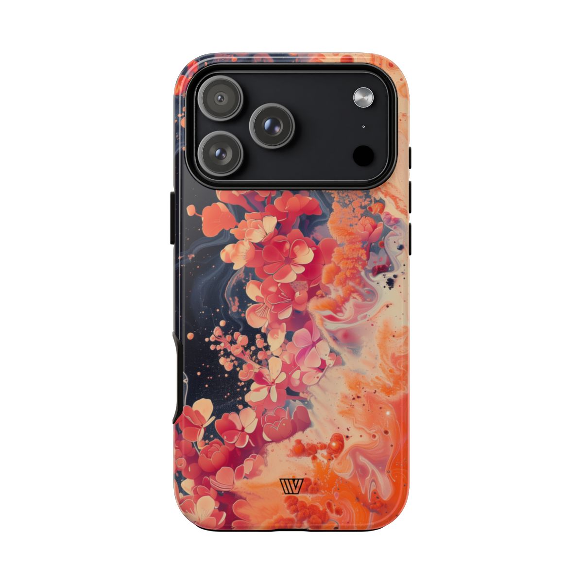 Wave of Flowers Tough Phone Case – iPhone 18 Pro Max, Glossy