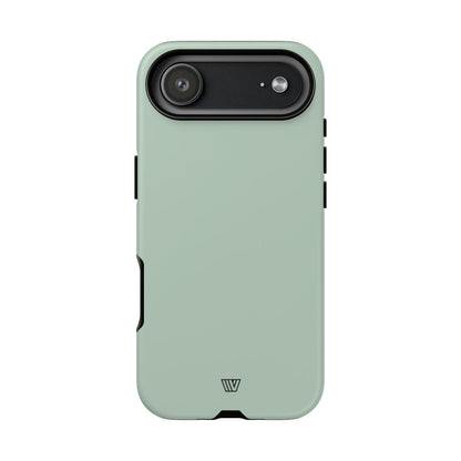 Pastel Green Solid Tough Phone Case – iPhone 17 Air, Matte