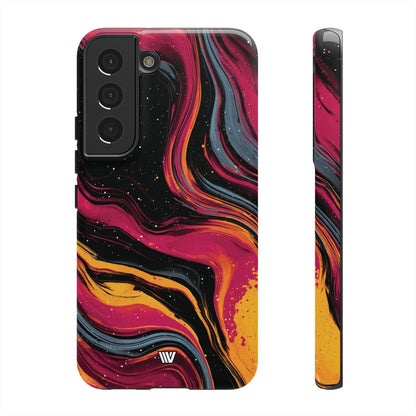 Cosmic Embers Tough Phone Case – Samsung Galaxy S22, Glossy