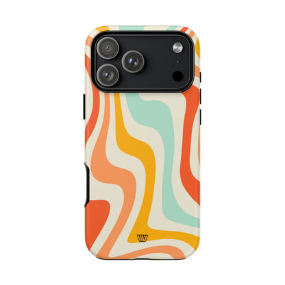Retro Groovy Swirls Tough Phone Case – iPhone 18 Pro Max, Matte