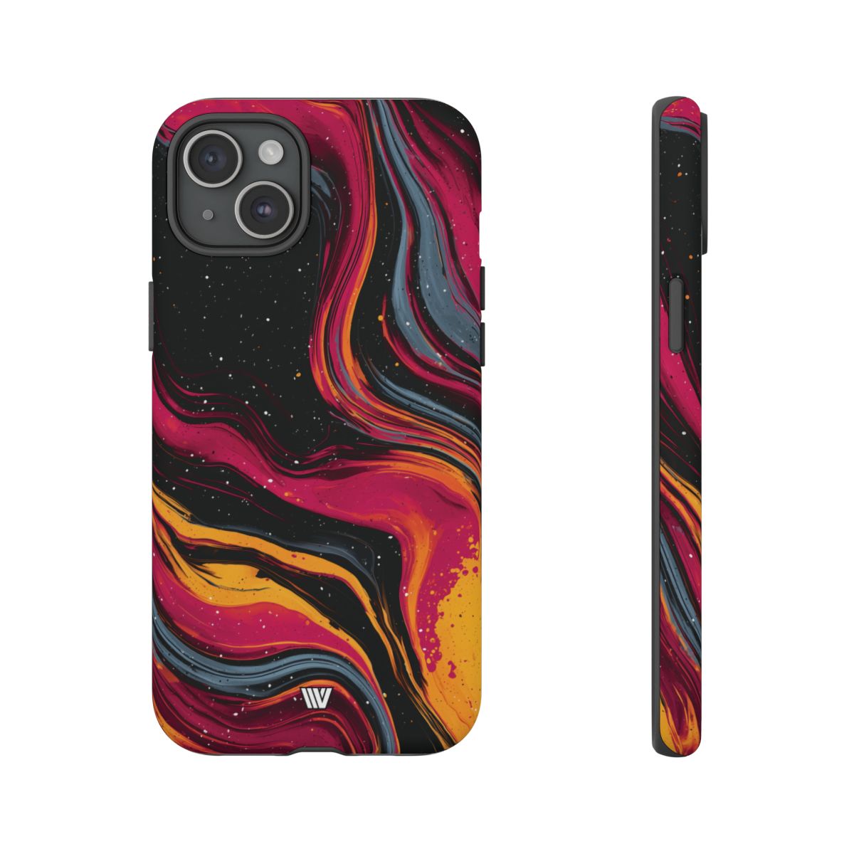 Cosmic Embers Tough Phone Case – iPhone 15 Plus, Matte