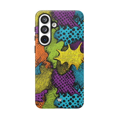 Comic Burst Tough Phone Case – Samsung Galaxy S26 Plus, Matte