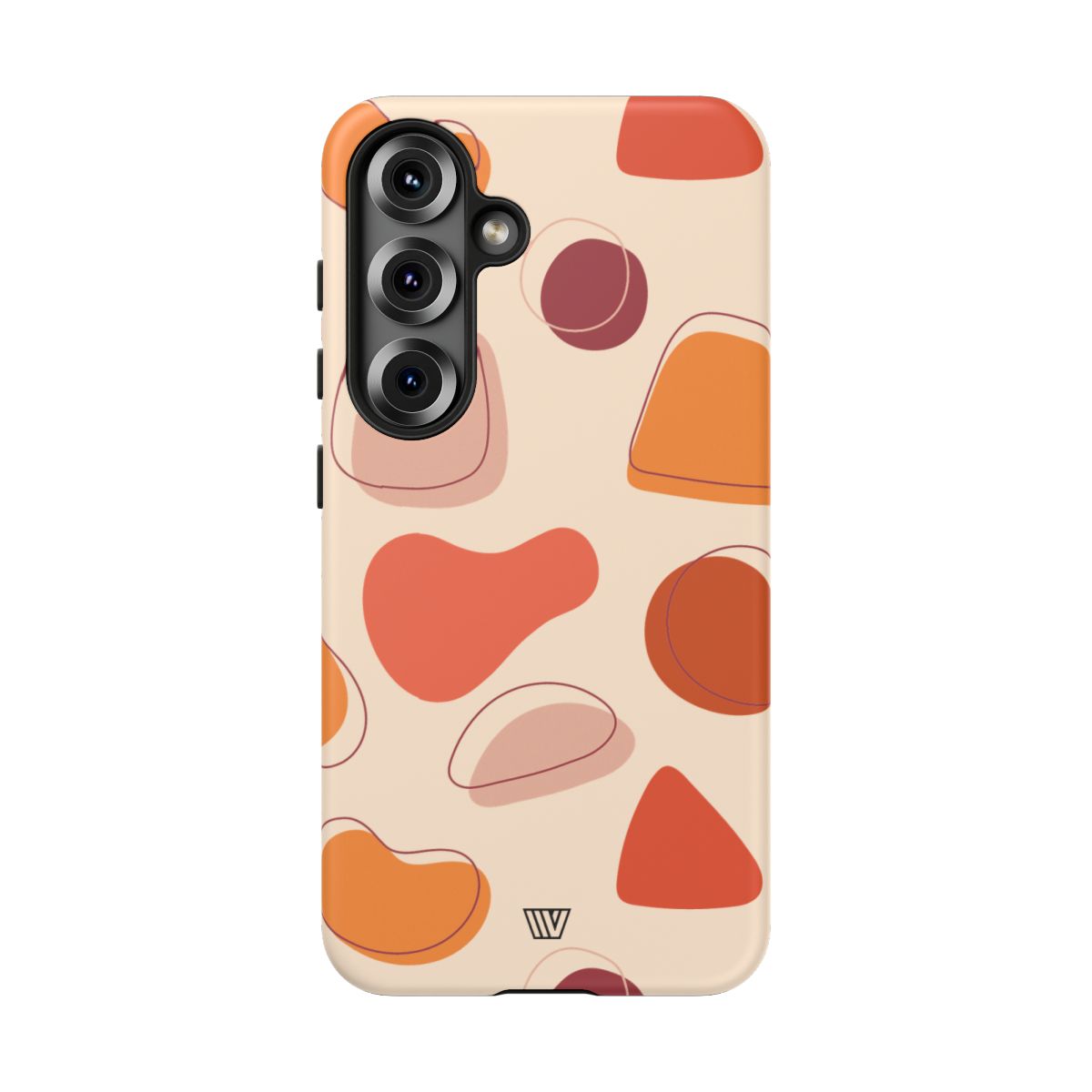 Warm Shapes Tough Phone Case – Samsung Galaxy S25, Matte