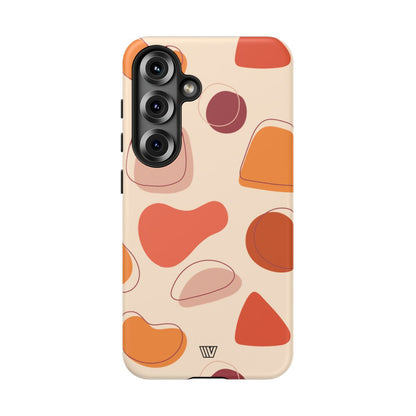 Warm Shapes Tough Phone Case – Samsung Galaxy S25, Matte