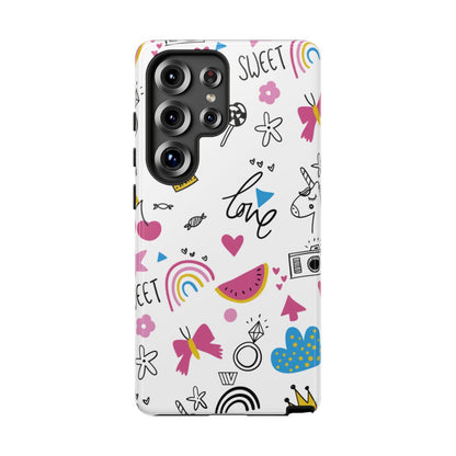 Sweet Love Tough Phone Case – Samsung Galaxy S25 Ultra, Glossy