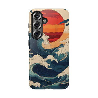 Surge & Sol Tough Phone Case – Samsung Galaxy S25, Glossy