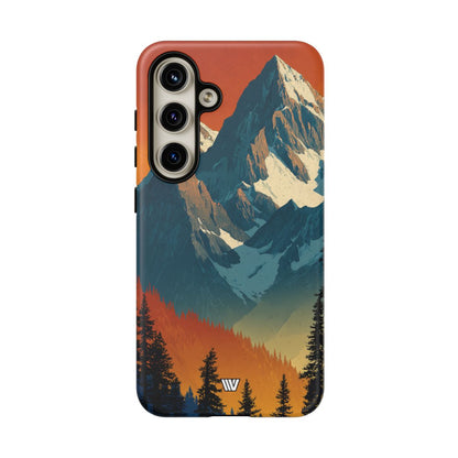 Sunset Summit Tough Phone Case – Samsung Galaxy S24, Matte
