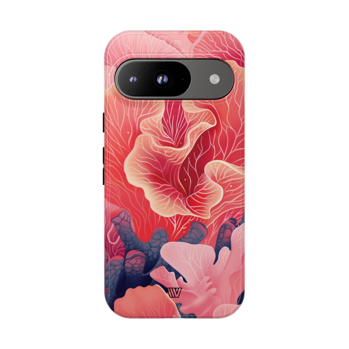 Pink Coral Tough Phone Case – Google Pixel 9, Glossy