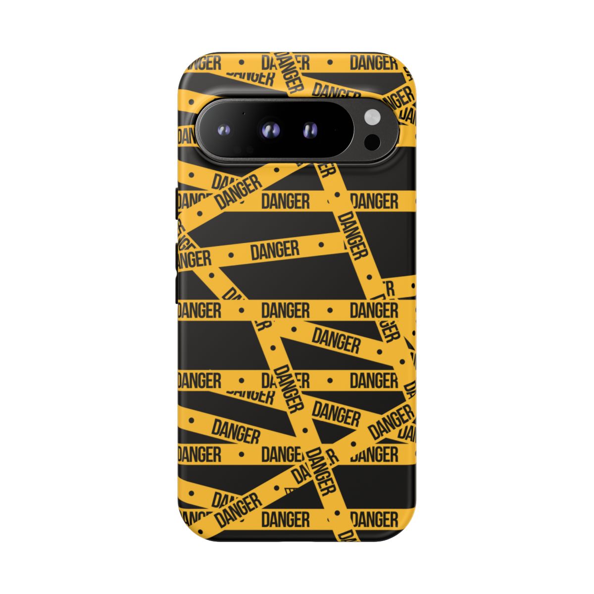 Danger Tape Tough Phone Case – Google Pixel 9 Pro XL, Matte