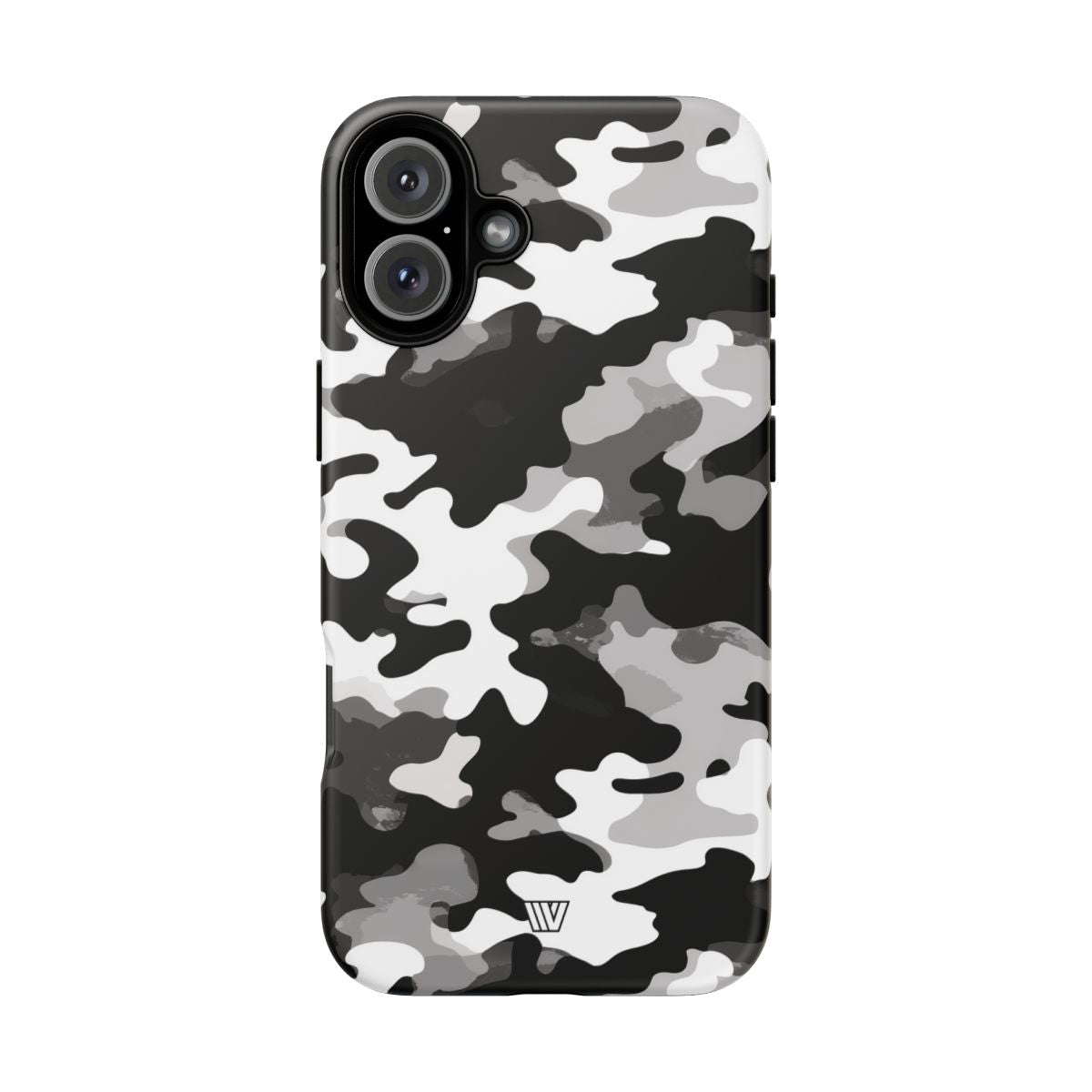 Urban Camo Tough Phone Case – iPhone 16 Plus, Matte