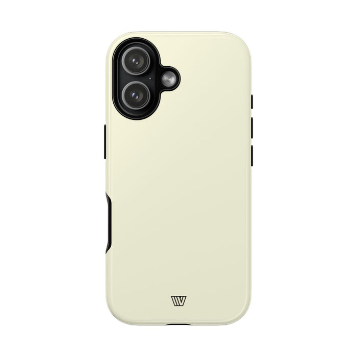 Ivory Tough Phone Case – iPhone 17, Glossy