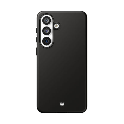 JET BLACK | Tough Phone Case