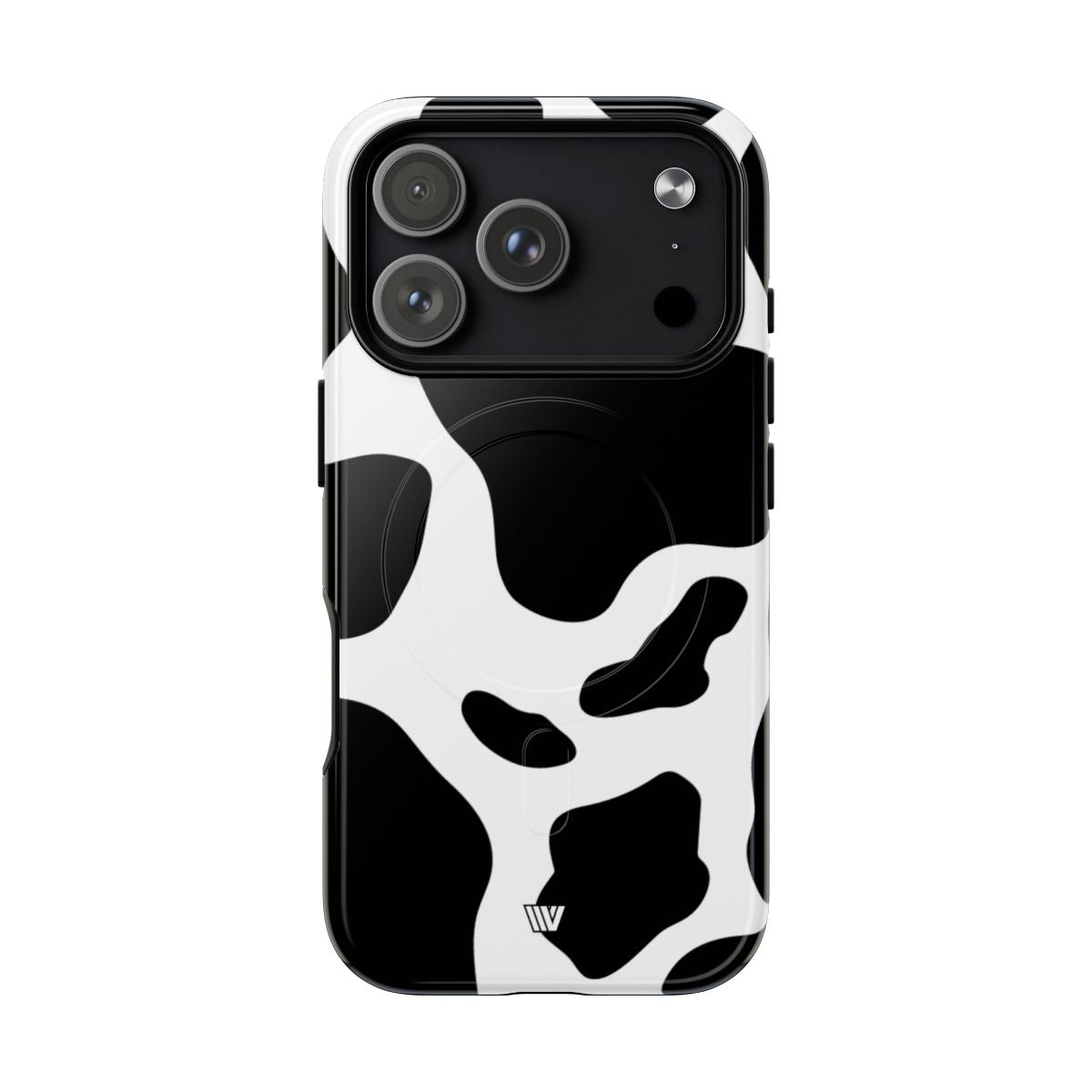 Cow Print MagSafe Tough iPhone Case – iPhone 18 Pro, Glossy