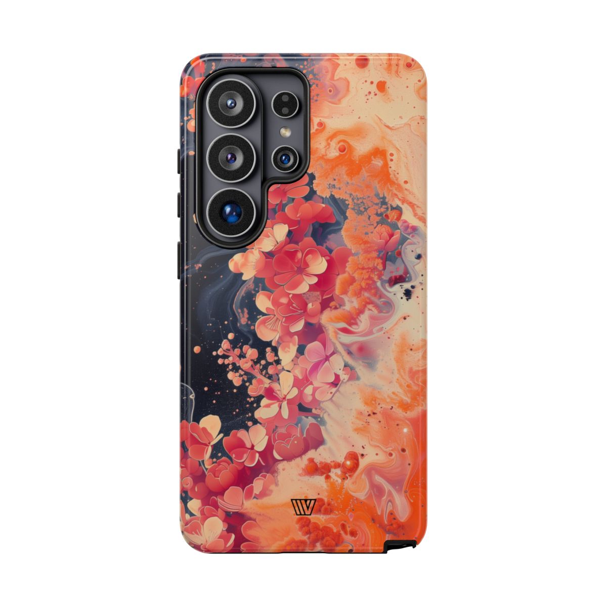 Wave of Flowers Tough Phone Case – Samsung Galaxy S26 Ultra, Glossy