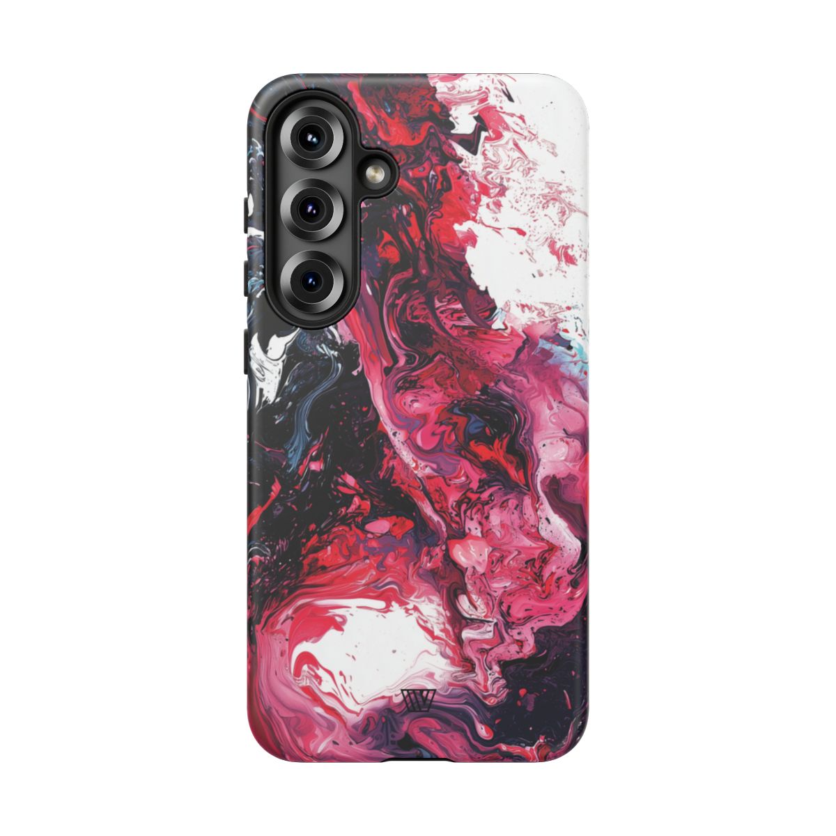 Ruby Flow Tough Phone Case – Samsung Galaxy S25 Plus, Matte