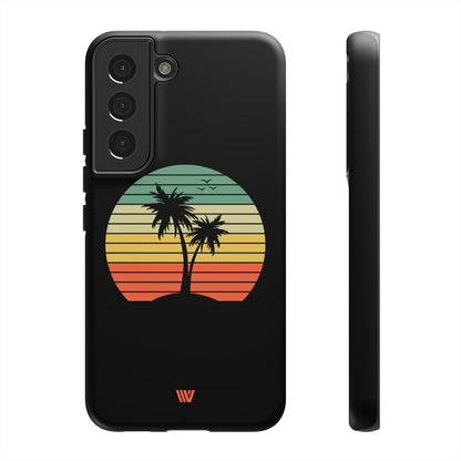 Retro Palms Tough Phone Case – Samsung Galaxy S22, Matte