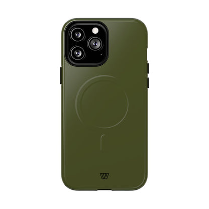 Woodland Green MagSafe Tough iPhone Case – iPhone 13 Pro Max, Glossy