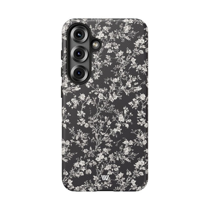 Inked Petals Tough Phone Case – Samsung Galaxy S25, Matte