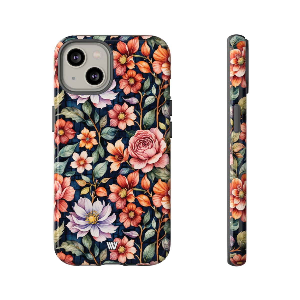 Night Bloom Bouquet Tough Phone Case – iPhone 14, Glossy
