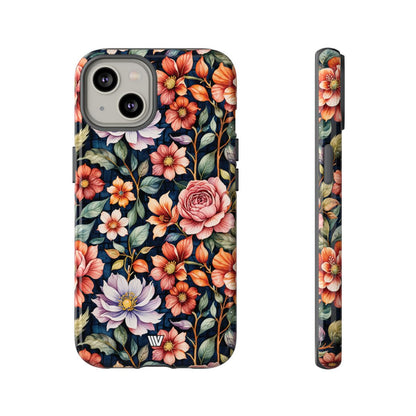 Night Bloom Bouquet Tough Phone Case – iPhone 14, Glossy